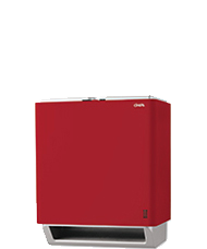 Red Automatic Paper Towel Dispenser