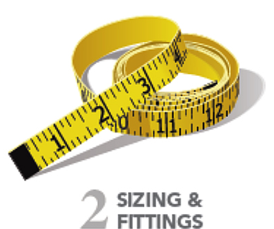 sizing and fitting