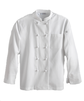 Chef Works Knot Button Essential Chef Coat